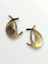 Vendôme Gold Plated and Rhinestone Clip Earrings
