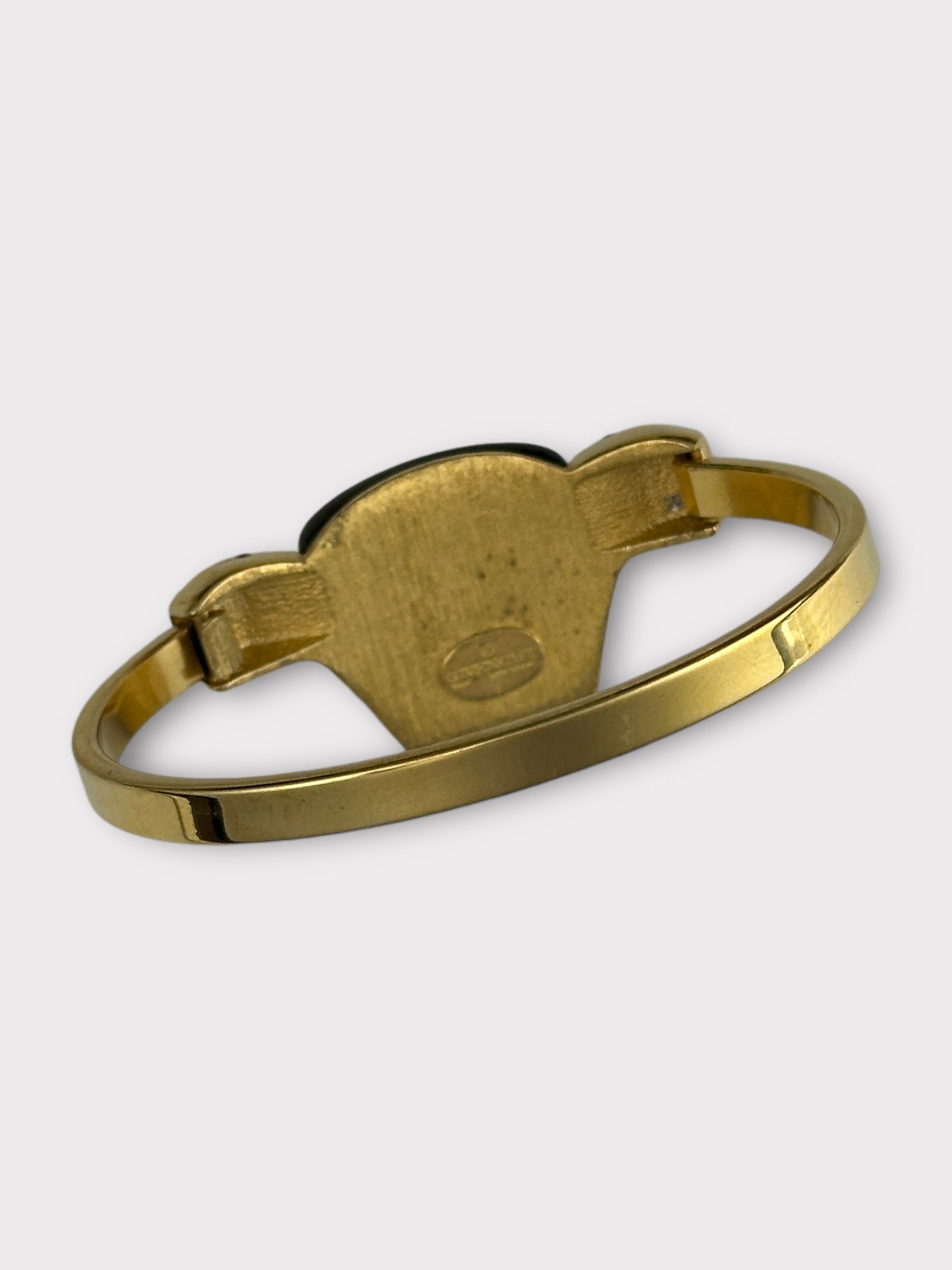 Givenchy Brown Rhinestone Bracelet