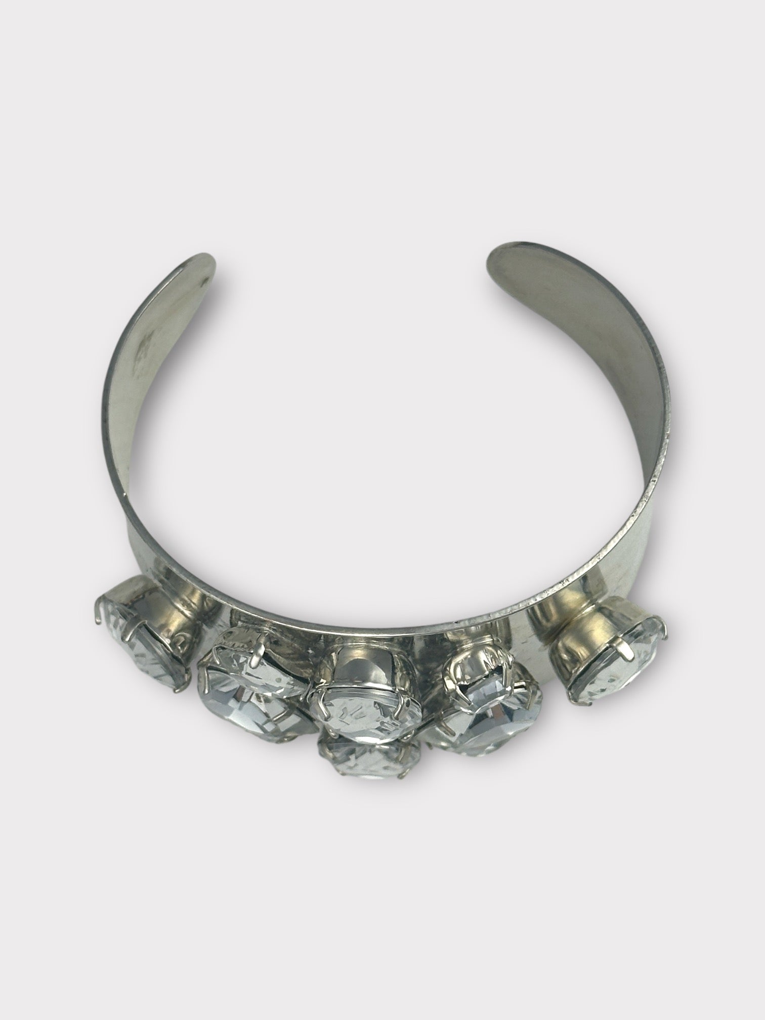 Early 1990's Rhinestone Cuff Bracelet