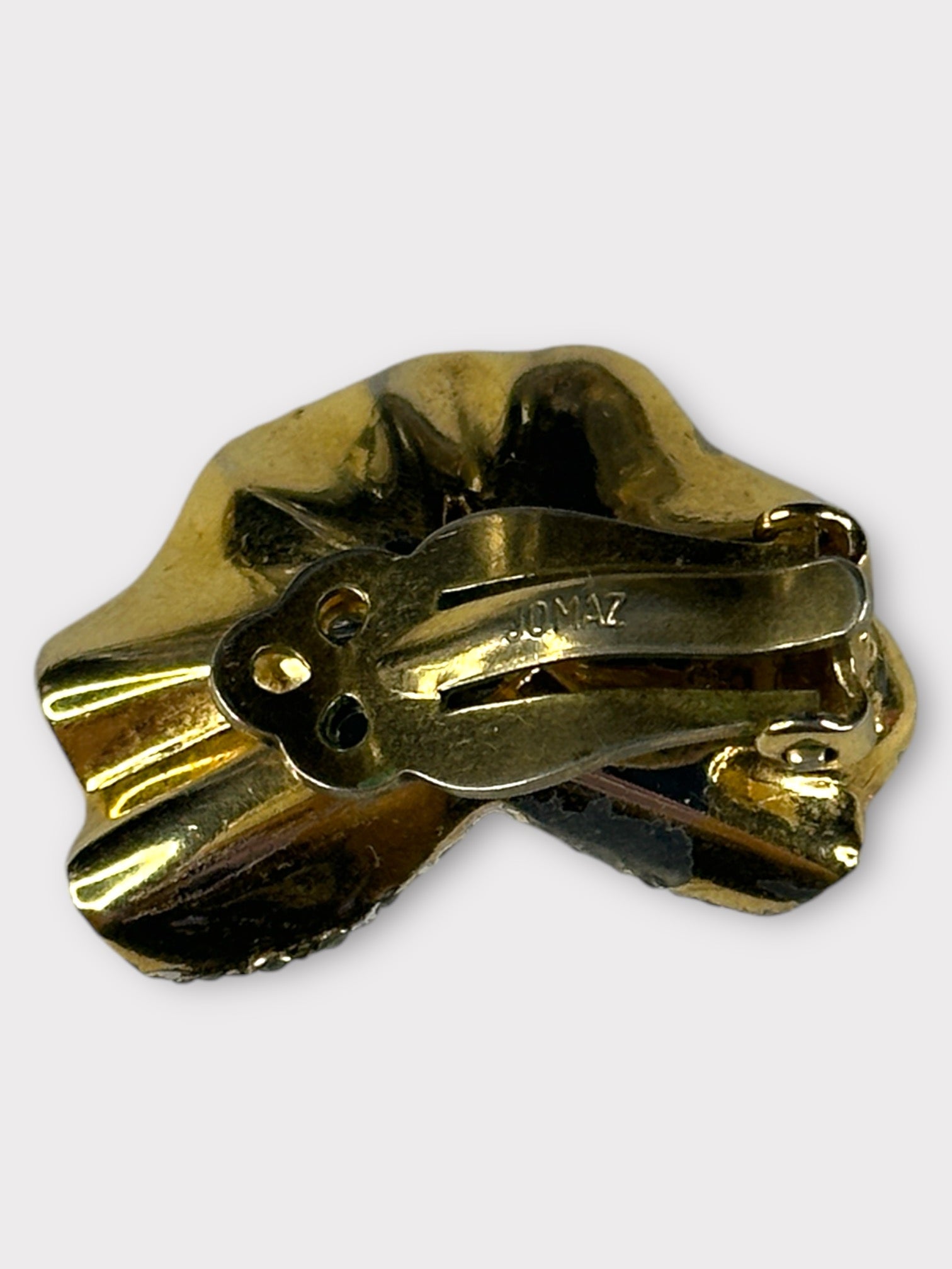 JOMAZ Ruffle Clip Earrings