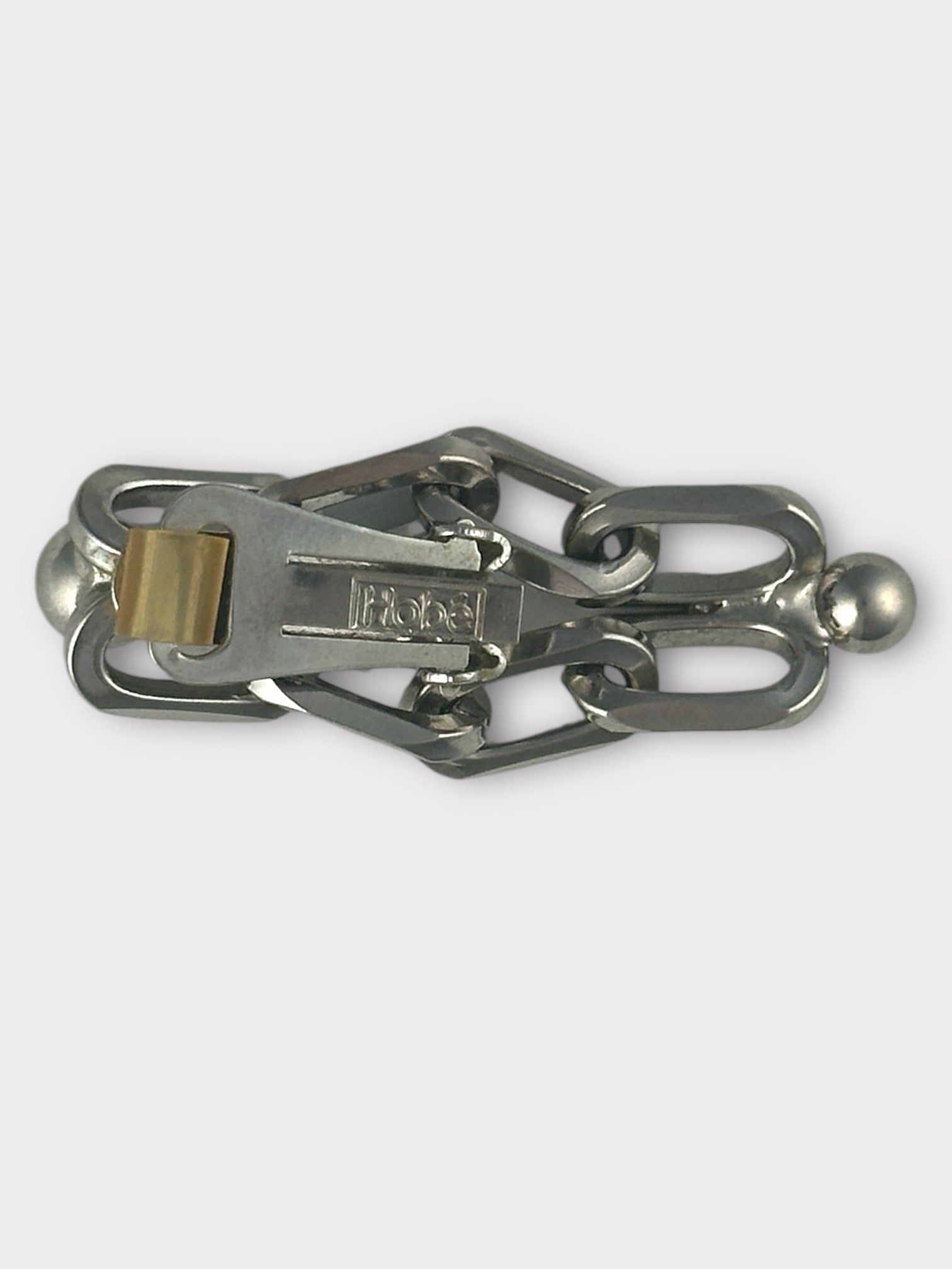 Hobé Silver Plated Chain Clip Earrings