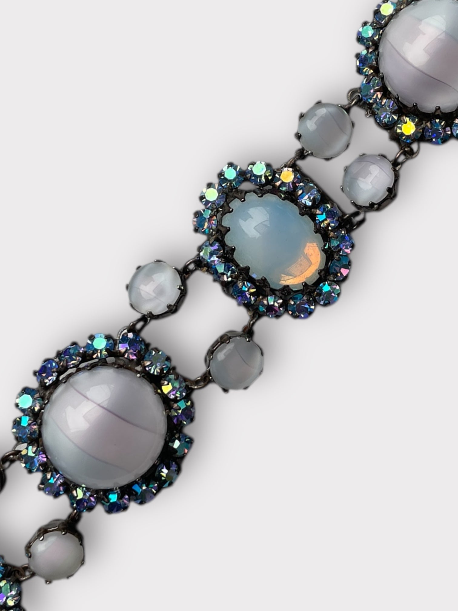 Original by Robert Blue Rhinestone Bracelet