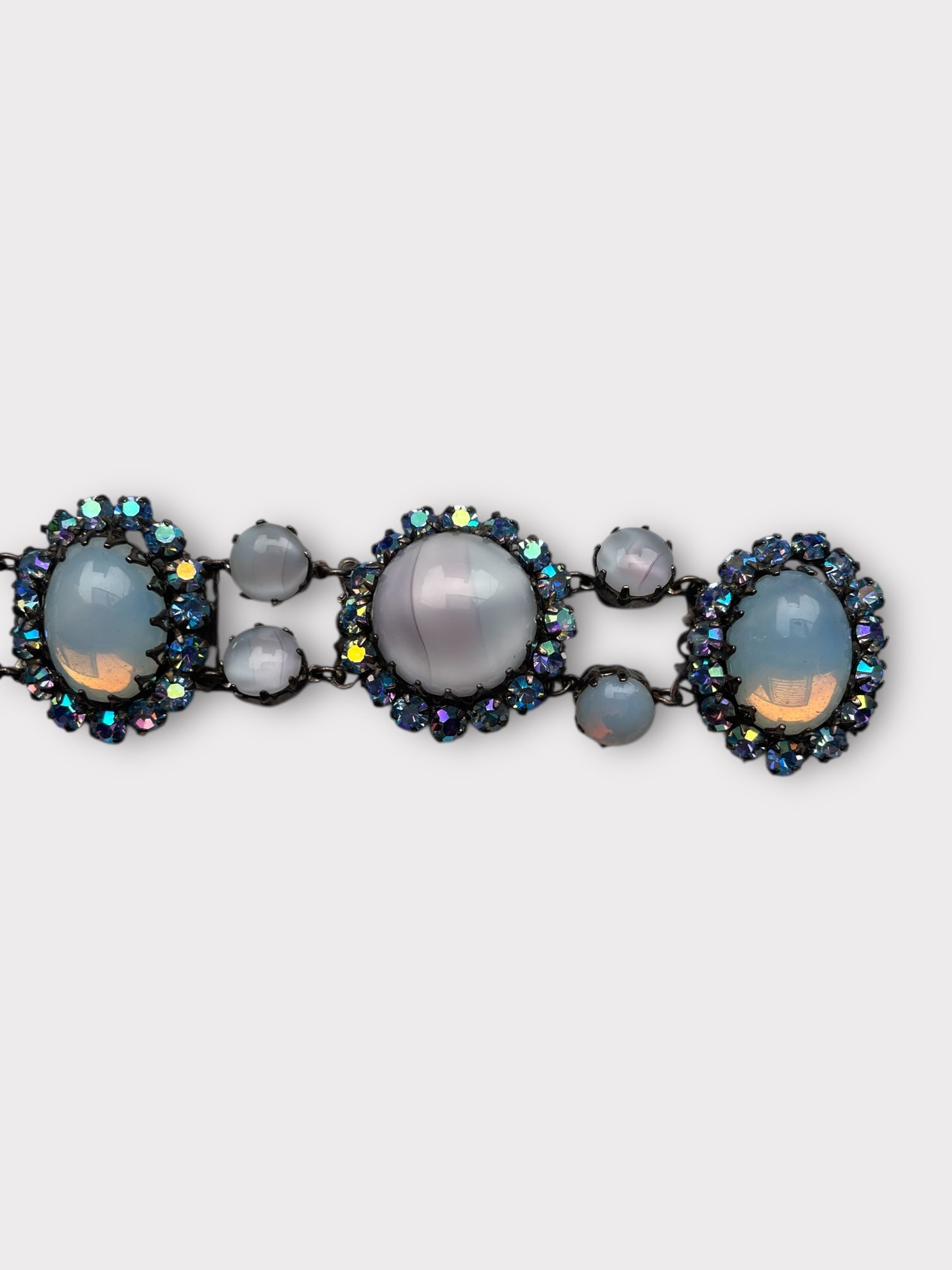 Original by Robert Blue Rhinestone Bracelet