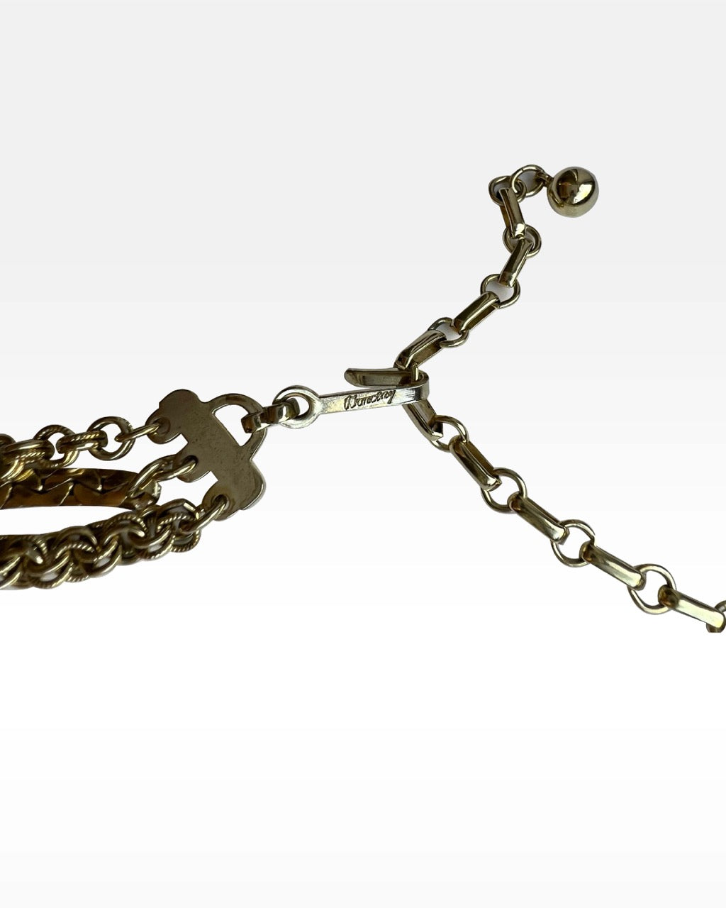 Barclay Multi-Chain Tassel Necklace