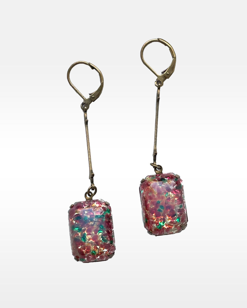Confetti Glass Earrings