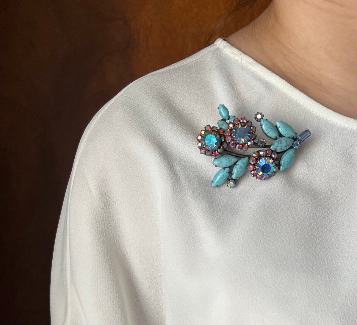 Vendome Blue Pin