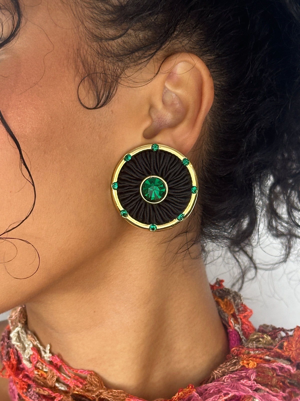 Ugo Correani for Genny Clip Earrings