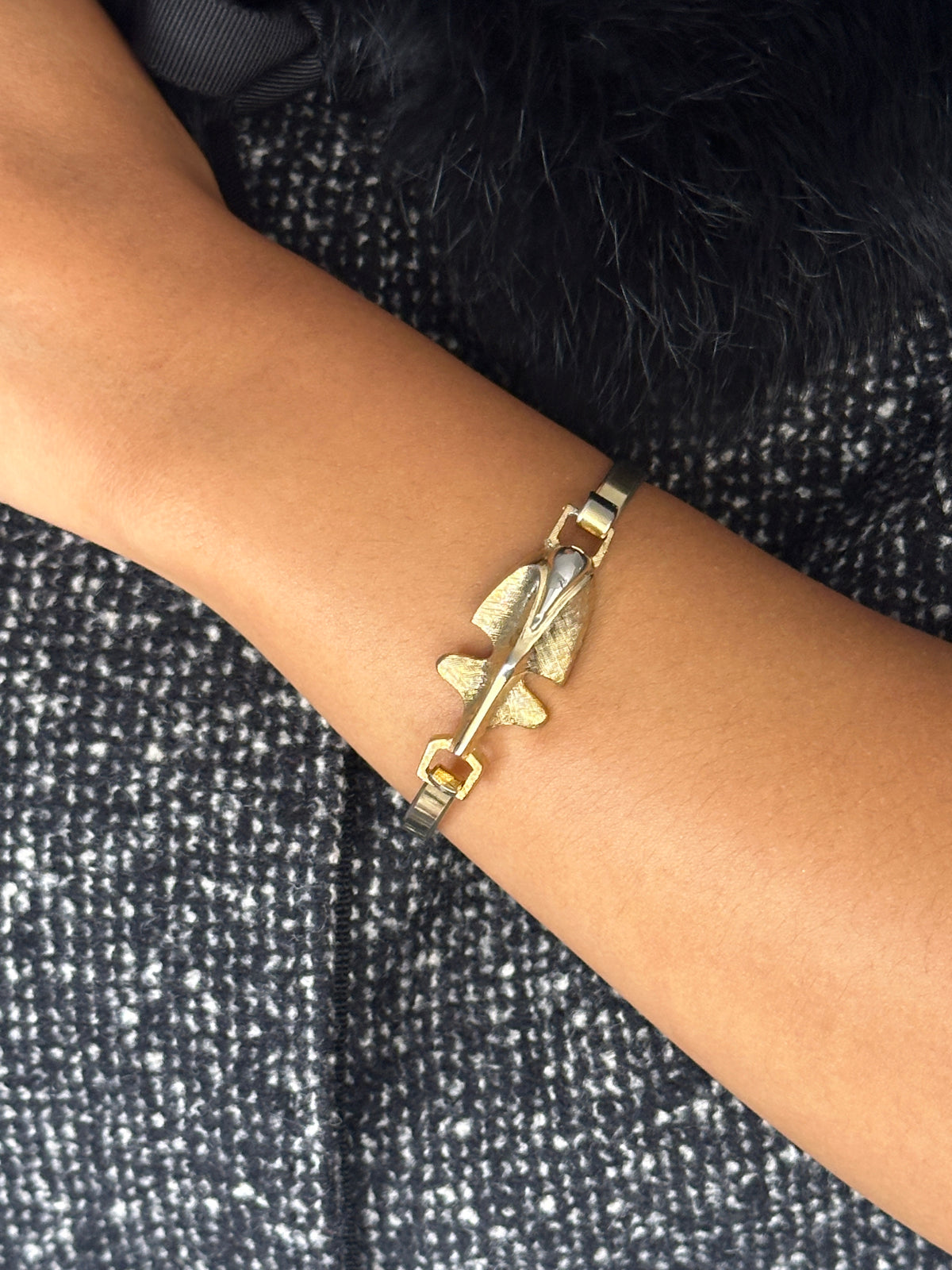 Kramer Gold Abstract Bracelet