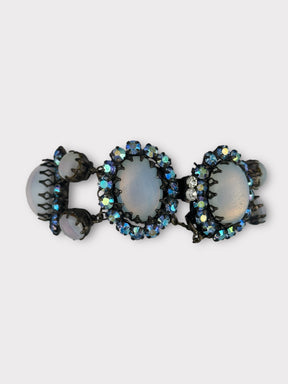 Original by Robert Blue Rhinestone Bracelet