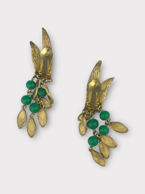 Hattie Carnegie Leaf Clip Earring