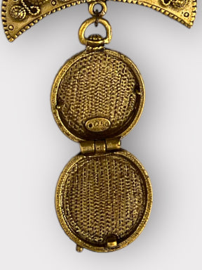 Goldette Locket Necklace