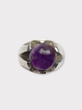 Silver Ring with Amethyst