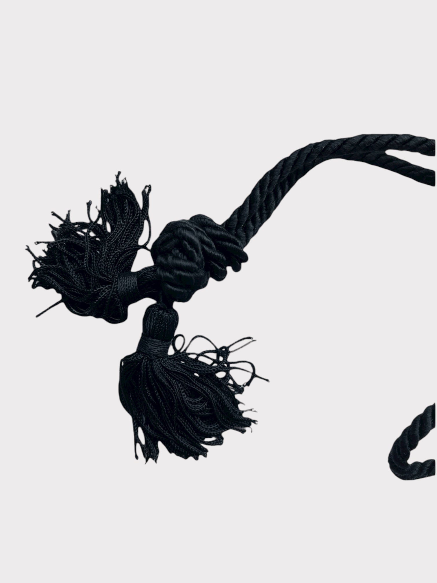 Yves Saint Laurent Resin And Black Cord Necklace