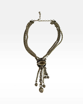 Barclay Multi-Chain Tassel Necklace
