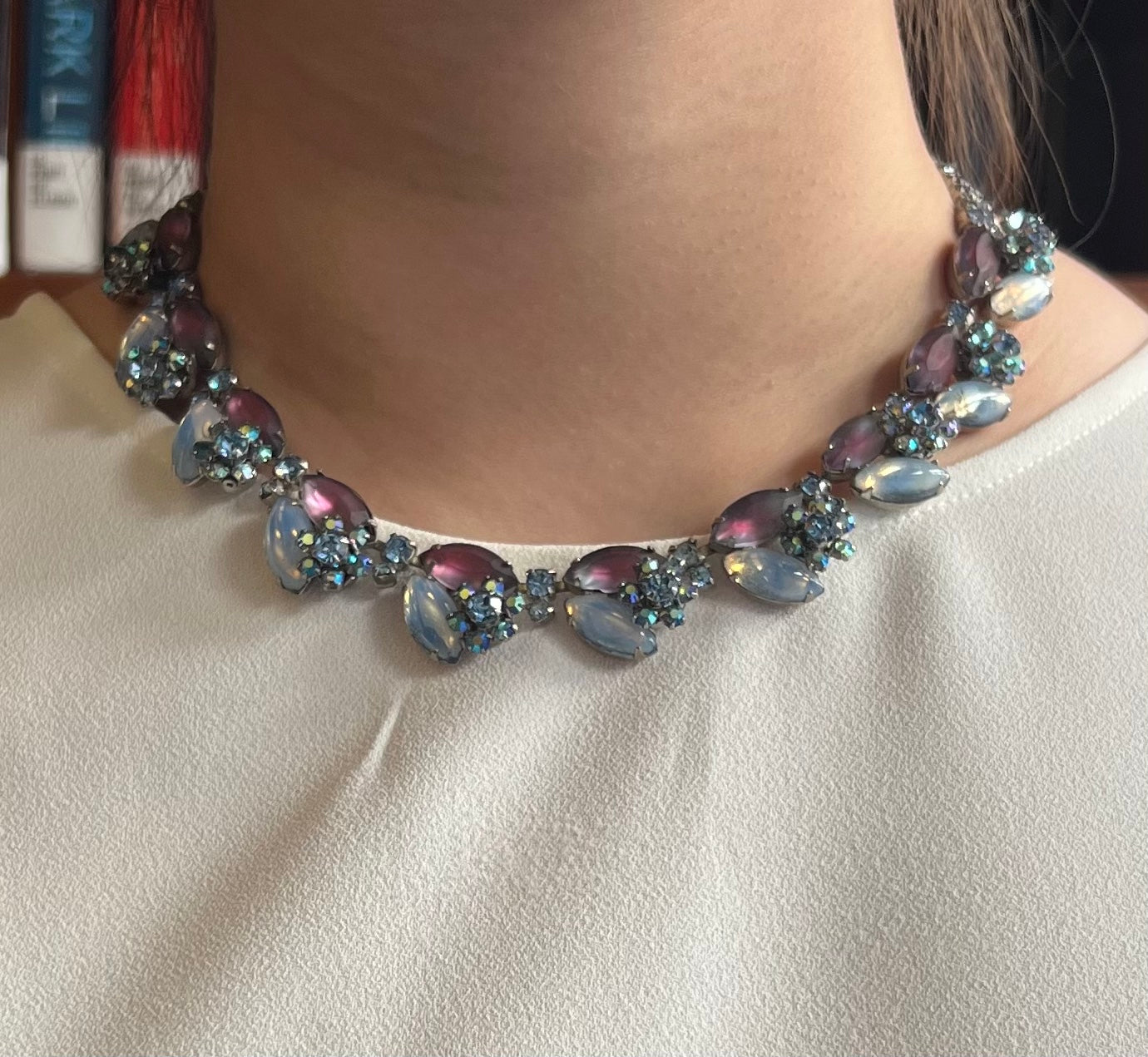 Juliana Purple & Blue Necklace