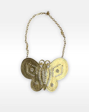 Kenneth Jay Lane Style Butterfly Necklace